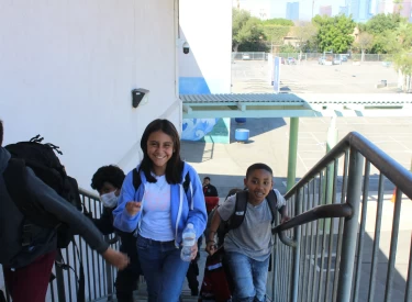 Elementary Students Smiling - A World Fit For Kids!