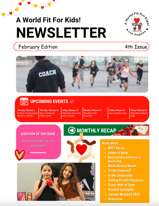 A World Fit For Kids! Newsletter - February 2025